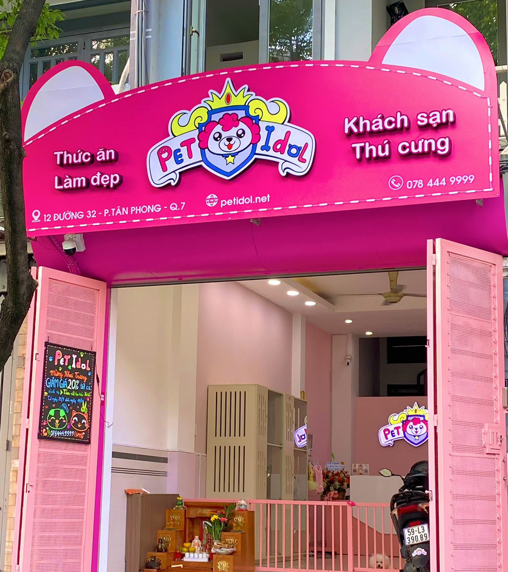 Diện mạo cửa hàng